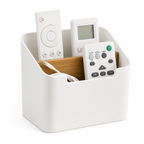 Plastic Desktop Storage Box for Remote Controls Tissues Cosmetics Office Supplies Living Room Organization