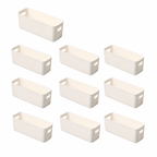 10pcs multifunctional storage box durable large-capacity desktop storage box underwear storage suitable for sundries storage