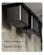 Tool-free kitchen shelf, kitchen accessories, multifunctional wall-mounted chopstick tube, storage for knives and tools