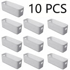 10pcs multifunctional storage box durable large-capacity desktop storage box underwear storage suitable for sundries storage