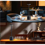 Portable LED Cordless Touch Table Lamps Rechargeable Desk Lamp 3Colors Adjustable Bedside Creative Ambient Light  for Room Decor