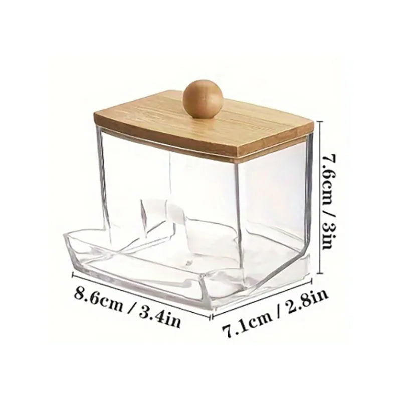 Acrylic Cotton Pad Holder