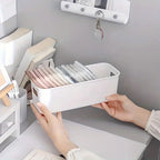 10pcs multifunctional storage box durable large-capacity desktop storage box underwear storage suitable for sundries storage