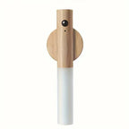 Rechargeable Wall Sconces Magnetic Wall LightsNight Light Motion Sensor Night Lights Wooden Wall Lighting for Bedroom Stair