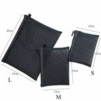 1Pcs Female Make Up Pouch Portable Small Large Toiletry Beauty Case Women Mesh Cosmetic Bag Travel Storage Makeup Bag Organizer