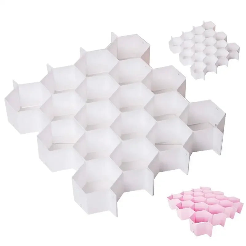 Honeycomb Drawer Dividers, Customized Underwear and Sock Organization, 18
