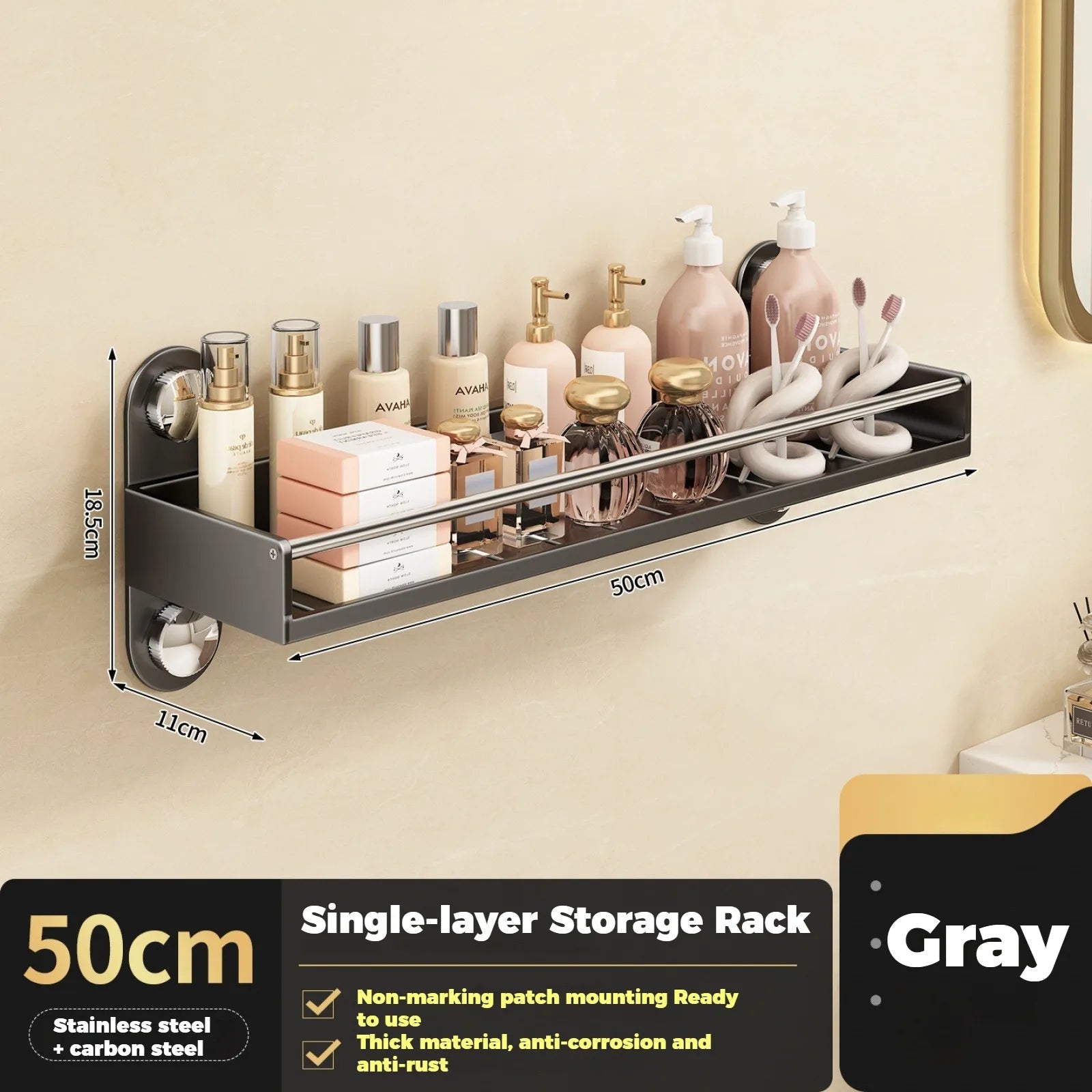 AquaShelf™ Bathroom Organiser