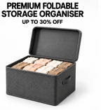 Premium Foldable Storage Organiser SMALL without front handle